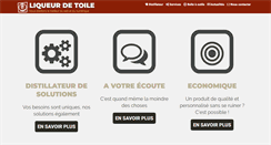 Desktop Screenshot of liqueurdetoile.com